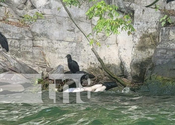Foto: Hallan cuerpo de un hombre en la Laguna de Xiloá / TN8 Foto: Hallan cuerpo de un hombre en la Laguna de Xiloá / TN8