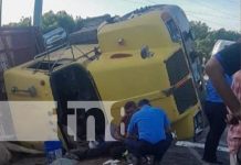 Muere atropellado mientras pastoreaba vacas cerca de La Paz Centro, León Foto: Accidente mortal cerca de La Paz Centro, en León / TN8
