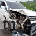 Misterioso accidente en Bluefields: vehículo aparece destruido y sin ocupantes Foto: Brutal impacto en carretera de Bluefields /TN8