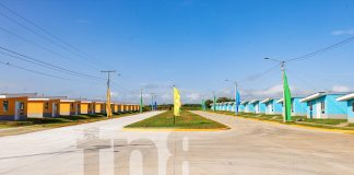 Foto: Entrega de viviendas Nuevas Victorias en Managua, con apoyo de la República Popular China / TN8