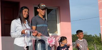 Foto: Siete familias de Chontales ya tienen su casita digna /TN8