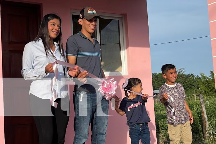Foto: Siete familias de Chontales ya tienen su casita digna /TN8 Foto: Siete familias de Chontales ya tienen su casita digna /TN8
