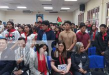 Foto: Palestina lleva a la UNAN-Managua su mensaje de lucha y resistencia /TN8