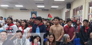 Foto: Palestina lleva a la UNAN-Managua su mensaje de lucha y resistencia /TN8