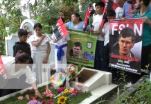Matagalpa honra legado de internacionalistas y nicaragüenses caídos en Zompopera Foto: Homenaje a internacionalistas mártires desde Matagalpa / TN8
