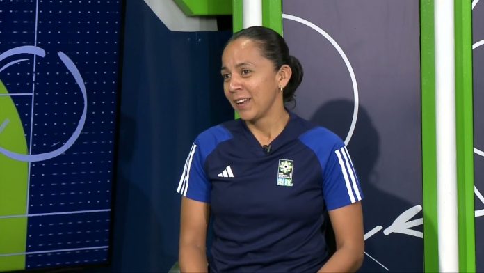 Foto: Tatiana Guzmán, árbitra nicaragüense Foto: Tatiana Guzmán, árbitra nicaragüense