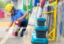 Foto: Inspección de bomberos en el Mercado Periférico / TN8