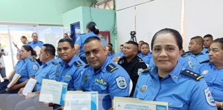 Foto: Formación para agentes policiales de Nicaragua / TN8