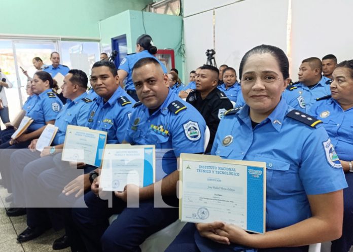 Foto: Formación para agentes policiales de Nicaragua / TN8 Foto: Formación para agentes policiales de Nicaragua / TN8