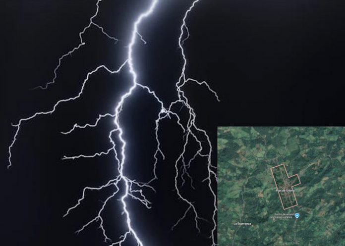 Foto: Rayo impacta y acaba con vida de joven en Wiwilí, Jinotega