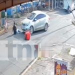 Foto: Casi mata a una mujer junto a sus hijos en la 14 de Septiembre /TN8