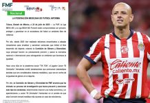 Foto: ‘Chicharito’ Hernández sancionado por sus declaraciones /Cortesía