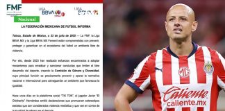Foto: ‘Chicharito’ Hernández sancionado por sus declaraciones /Cortesía