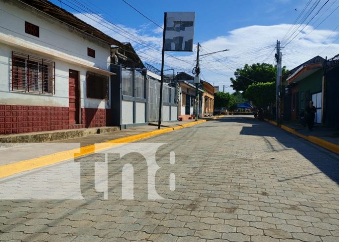 Foto: Nuevas calles en el barrio El Palenque, Rivas / TN8 Foto: Nuevas calles en el barrio El Palenque, Rivas / TN8