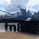 ¡Imponente! Plaza La Fe acoge gran exposición del Ejército de Nicaragua Foto: Exposición del Ejército de Nicaragua / TN8
