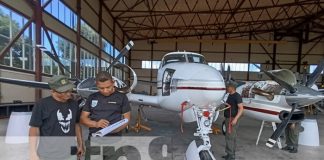 Foto: Exhibición de la Fuerza Aérea de Nicaragua / TN8