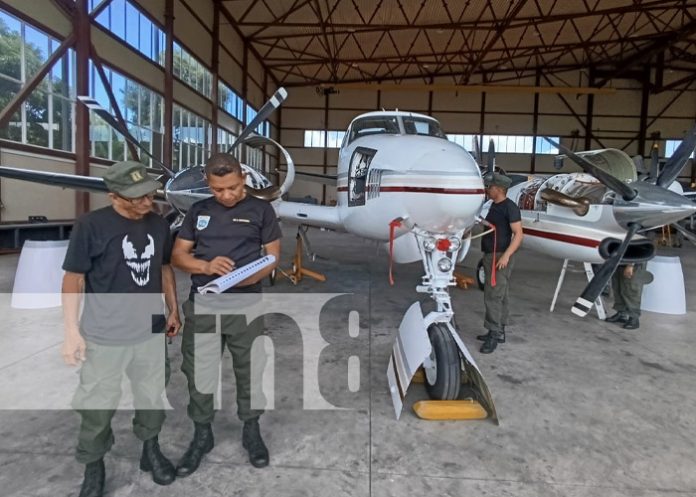 Foto: Exhibición de la Fuerza Aérea de Nicaragua / TN8 Foto: Exhibición de la Fuerza Aérea de Nicaragua / TN8