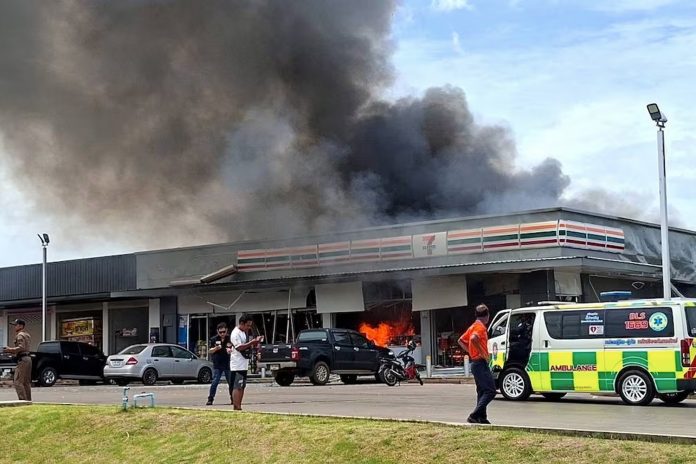 Foto: Fuego cruzado entre Tailandia y Camboya /Cortesía