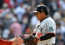 Erasmo debuta con salvamento para Twins
