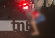 Foto: Accidente de tránsito en Boaco deja un fallecido y un lesionado en estado reservado/TN8