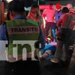 Accidente en carretera vieja a León, Managua, deja una mujer herida y motociclista grave Foto: Accidente en carretera vieja a León, Managua, deja una mujer herida y motociclista grave/TN8