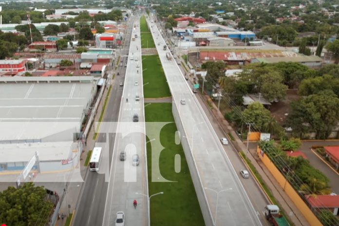 1 Foto: ¡Nicaragua se transforma! Inauguran el paso a desnivel más grande de Centroamérica/TN8