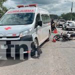 Motociclista resulta lesionado tras accidente en el puente La Tonga, Juigalpa Foto: Motociclista resulta lesionado tras accidente en el puente La Tonga, Juigalpa/TN8