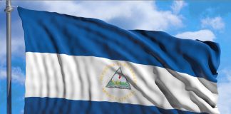 Foto: Bandera de Nicaragua / Cortesía