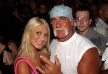 Foto: Brooke Hogan sobre su padre Hulk Hogan /cortesía
