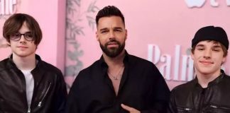 Foto: Ricky Martin y sus hijos /cortesía