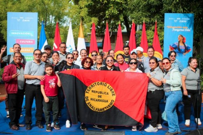 Foto: Inicia jornada “Educación Bandera Histórica del Frente Sandinista” con amplia participación/Cortesía