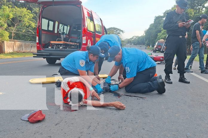 Foto: Jornada interrumpida: vendedor de empanadas queda gravemente herido en Masaya/TN8