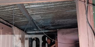 Foto: Familia lo pierde todo tras un incendio en Managua/TN8