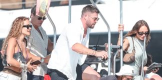 Foto: El actor Chris Hemsworth disfrutó de la playa española / Cortesía