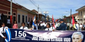 Foto: Nandaime conmemora el tránsito a la inmortalidad del General José Dolores Estrada /Cortesía