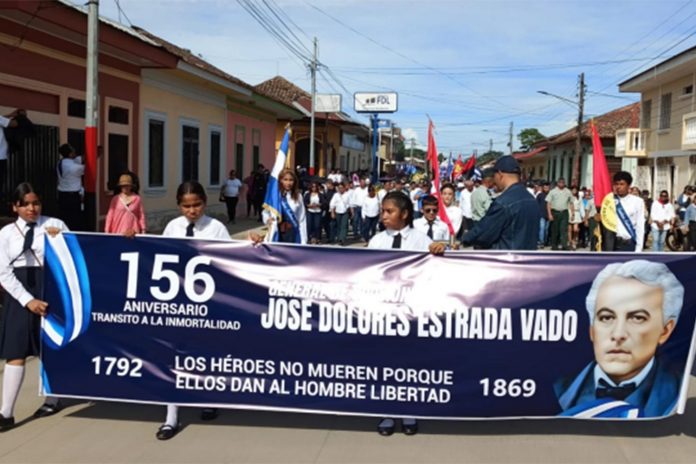 Foto: Nandaime conmemora el tránsito a la inmortalidad del General José Dolores Estrada /Cortesía Foto: Nandaime conmemora el tránsito a la inmortalidad del General José Dolores Estrada /Cortesía