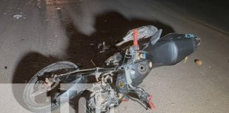 Foto: Peatón resultó gravemente herido tras ser atropellado por motociclista en Juigalpa/TN8