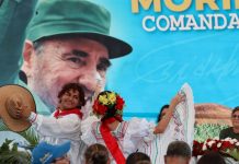 Foto: Universidad Nacional Agraria conmemora el 99 aniversario de Fidel Castro / Cortesía