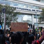 Masivas protestas en Ecuador contra el gobierno de Daniel Noboa Foto: Protestas en Ecuador /cortesía