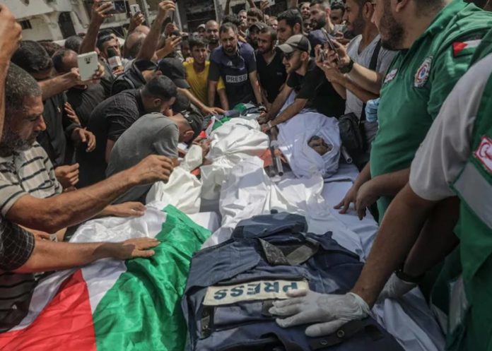 Foto: Israel contra periodistas palestinos /cortesía Foto: Israel contra periodistas palestinos /cortesía