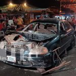 Conductor endiablado arma el caos en actividad de Santo Domingo de Abajo en Managua Foto: Conductor endiablado arma el caos en actividad de Santo Domingo de Abajo en Managua/TN8
