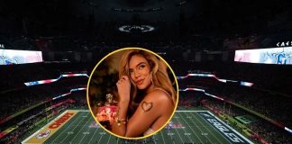 Foto: Karol G rompe barreras en la NFL / Cortesía