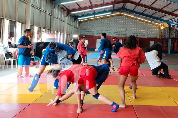 1 Foto: Atletas de Sambo inician preparación para representar a Nicaragua en Juegos Centroamericanos/TN8