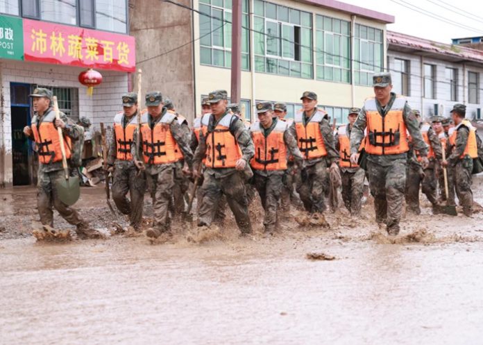Foto: Inundaciones en China /cortesía Foto: Inundaciones en China /cortesía