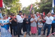 Familias de Diriamba disfrutan de calles seguras tras proyecto de adoquinado Foto: Diriamba apuesta por infraestructura / Cortesía