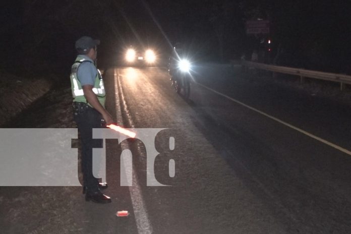 1 Foto: Hombre cruza imprudentemente la carretera y es atropellado por una moto en Estelí/TN8