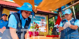Foto: MINSA recorre Nandasmo para prevenir la leptospirosis/TN8
