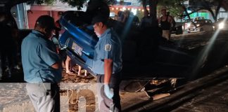 Foto: Accidente de tránsito en bello horizonte, Managua/TN8