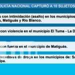 Matagalpa bajo control: capturan asaltantes y abastecedores de droga en operativos policiales Foto: Operativos exitosos por narcotráfico en Matagalpa/TN8
