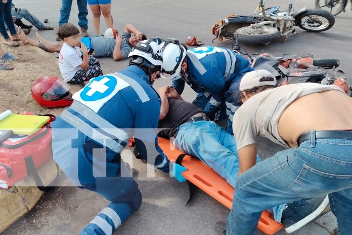 Foto: Motociclistas pagan caro la imprudencia en Managua / TN8 Foto: Motociclistas pagan caro la imprudencia en Managua / TN8